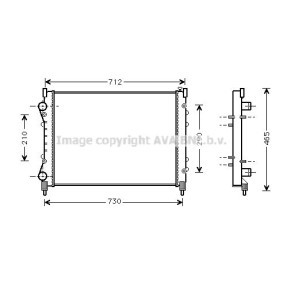 Achetez des Radiateur du moteur PRASCO RTA2233 à prix pour 152,08 €