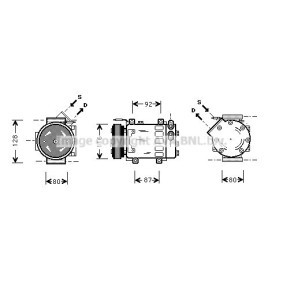 Acquista Compressore aria condizionata da PRASCO RTK079 a buon mercato per soli 629,71 €