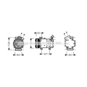 Acquista Compressore aria condizionata da PRASCO RTK331 a buon mercato per soli 508,85 €