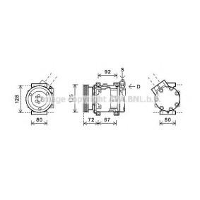 Acquista Compressore aria condizionata da PRASCO RTK468 a buon mercato per soli 556,21 €