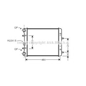 Acquista Radiatore motore da PRASCO SA2005 a buon mercato per soli 126,69 €