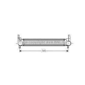 Köp Intercooler av PRASCO ST4039 till det låga priset 2695,64 kr