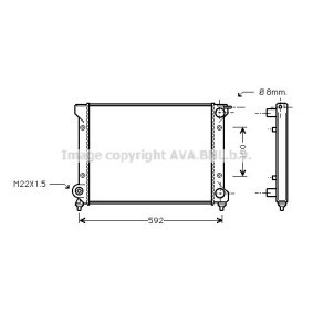 Acquista Radiatore motore da PRASCO STA2027 a buon mercato per soli 47,10 €