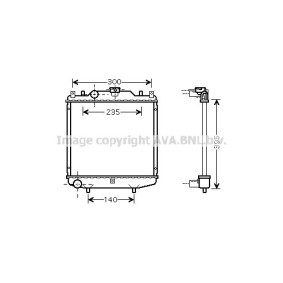 Achetez des Radiateur du moteur PRASCO SZ2028 à prix pour 59,13 €