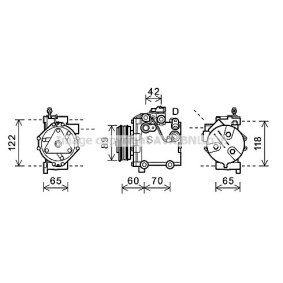 Acquista Compressore aria condizionata da PRASCO SZK125 a buon mercato per soli 591,14 €