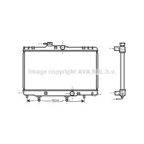 Achetez des Radiateur du moteur PRASCO TO2156 à prix pour 137,56 €