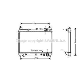 Achetez des Radiateur du moteur PRASCO TO2259 à prix pour 92,97 €