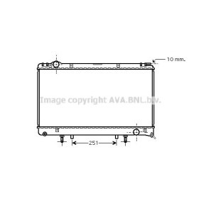 Achetez des Radiateur du moteur PRASCO TO2314 à prix pour 166,62 €