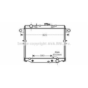 Achetez des Radiateur du moteur PRASCO TO2329 à prix pour 328,22 €