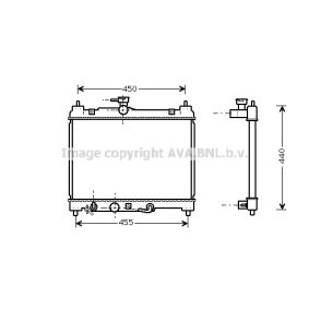 Achetez des Radiateur du moteur PRASCO TO2459 à prix pour 112,61 €