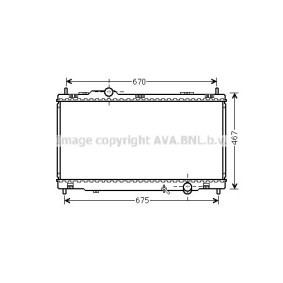 Achetez des Radiateur du moteur PRASCO TO2495 à prix pour 156,71 €