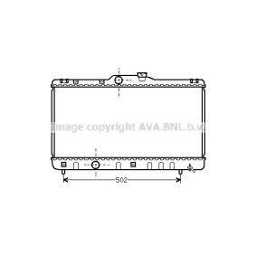 Achetez des Radiateur du moteur PRASCO TOA2147 à prix pour 101,97 €