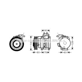 Acquista Compressore aria condizionata da PRASCO TOK448 a buon mercato per soli 1019,97 €