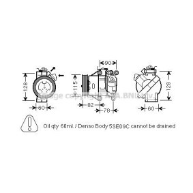 Acquista Compressore aria condizionata da PRASCO TOK479 a buon mercato per soli 865,18 €