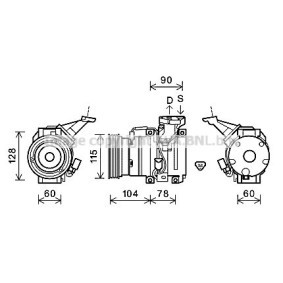 Acquista Compressore aria condizionata da PRASCO TOK609 a buon mercato per soli 1042,63 €