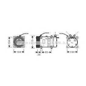 Acquista Compressore aria condizionata da PRASCO UVK052 a buon mercato per soli 365,18 €