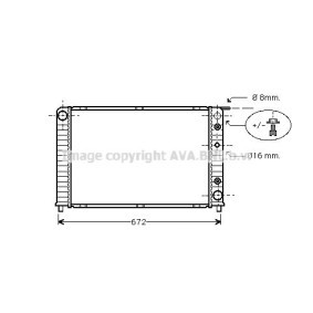 Achetez des Radiateur du moteur PRASCO VO2089 à prix pour 199,88 €