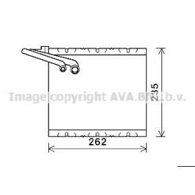 Verdampfer, Klimaanlage VOV157