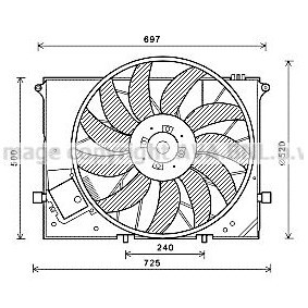 Acquista Radiatore motore da PRASCO VW2004 a buon mercato per soli 108,09 €