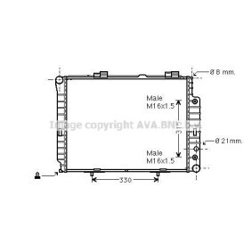 Achetez des Radiateur du moteur PRASCO VW2129 à prix pour 52,91 €