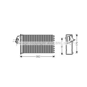 Köp Intercooler av PRASCO VW4127 till det låga priset 1590,31 kr