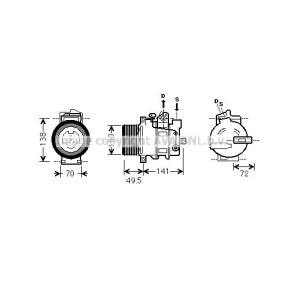 Acquista Radiatore motore da PRASCO VWA2027 a buon mercato per soli 66,67 €