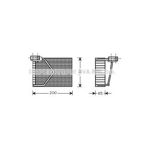 Achetez des Radiateur du moteur PRASCO VWA2325 à prix pour 72,84 €
