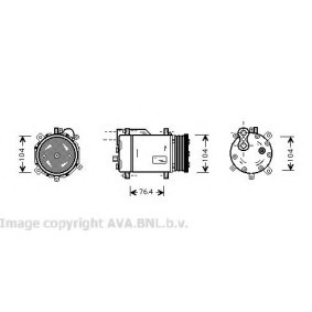 Acquista Compressore aria condizionata da PRASCO VWK170 a buon mercato per soli 419,51 €