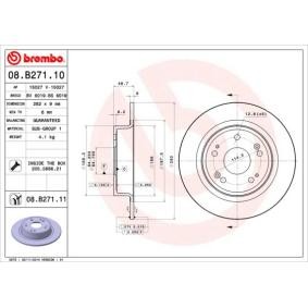 Köp Bromsskiva av BREMBO 08.B271.10 till det låga priset 782,91 kr