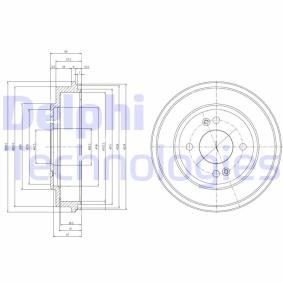 HYUNDAI Bremstrommel von DELPHI
