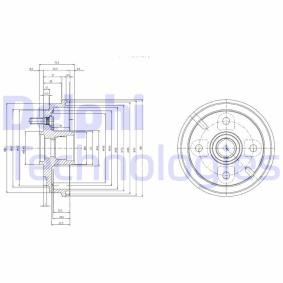 Acquista Tamburo freno da DELPHI BF518 a buon mercato per soli 34,92 €