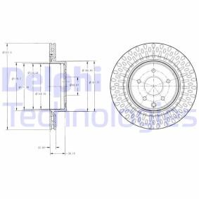 Comprar Disco de freno de DELPHI BG4307 a bajo precio de 100,52 €
