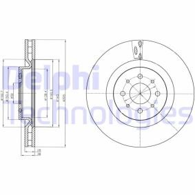 Compre Disco de travão da DELPHI BG4308 a um preço baixo por 65,37 €