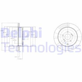 Osta Jarrulevy DELPHI:llä BG4329 edullisesti hintaan 48,98 €