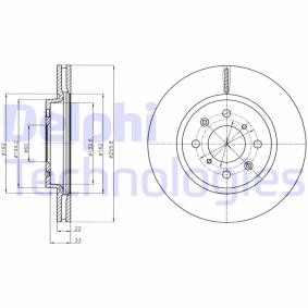 Compre Disco de travão da DELPHI BG4340 a um preço baixo por 34,26 €