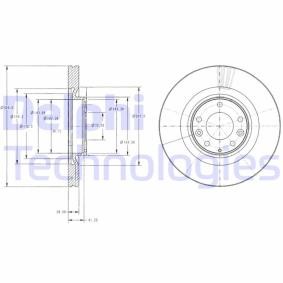 Acquista Disco freno da DELPHI BG9104 a buon mercato per soli 52,69 €