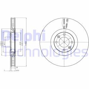 Comprar Disco de freno de DELPHI BG9107 a bajo precio de 83,34 €