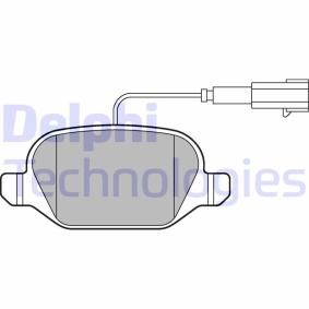 Compre Pastilhas de travão da DELPHI LP2302 a um preço baixo por 23,51 €
