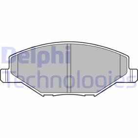 Compre Pastilhas de travão da DELPHI LP2444 a um preço baixo por 25,35 €