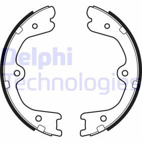 Compre Jogo de maxilas de travão, travão de estacionamento da DELPHI LS2037 a um preço baixo por 37,38 €