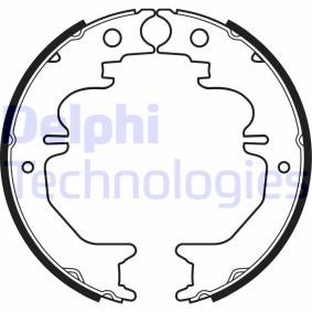 Köp Handbromsbackar av DELPHI LS2053 till det låga priset 318,96 kr