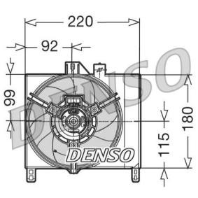 Kühlerlüfter DER16002 SMART CABRIO von DENSO