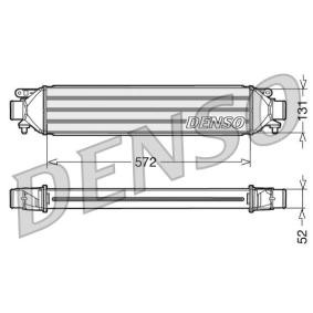 Ladeluftkühler DIT09107 ALFA ROMEO von DENSO
