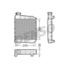 Kühler, Motorkühlung DRM24031 ROVER MINI MK I von DENSO