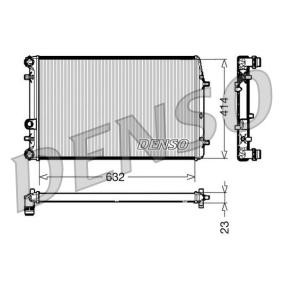 Achetez des Radiateur du moteur DENSO DRM27005 à prix pour 92,63 €