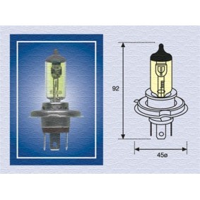 Glühlampe, Fernscheinwerfer von MAGNETI MARELLI 002575100000