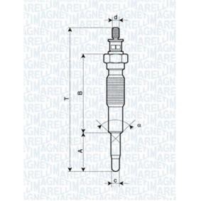 Köp Glödstift av MAGNETI MARELLI 062900094304 till det låga priset 126,87 kr