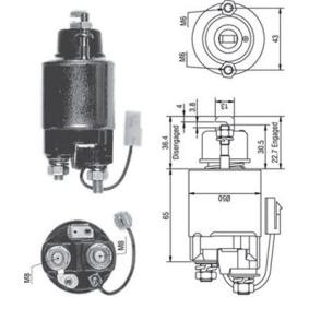 Compre Interruptor electromagnético, motor de arranque da MAGNETI MARELLI 940113050232 a um preço baixo por 40,47 €