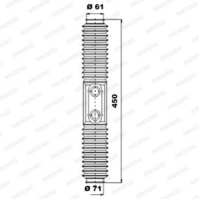 Comprar Fuelle dirección de MOOG K150229 a bajo precio de 26,28 €
