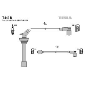 Compre Jogo de cabos de ignição da TESLA T443B a um preço baixo por 32,94 €